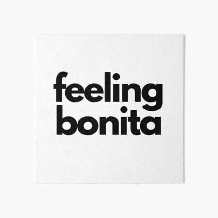 Vista previa del artículo con la obra «sintiéndome bonita», diseñado y vendido por Ralu04.