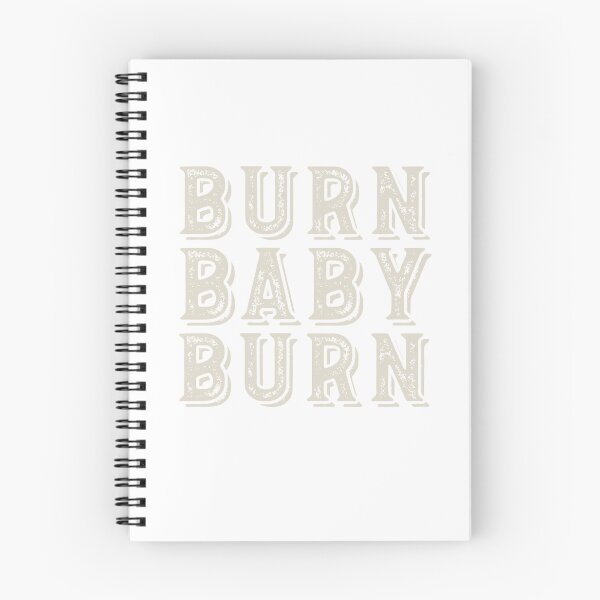 Item preview, Fitness Saying Burn Baby Burn designed and sold by whyitsme.