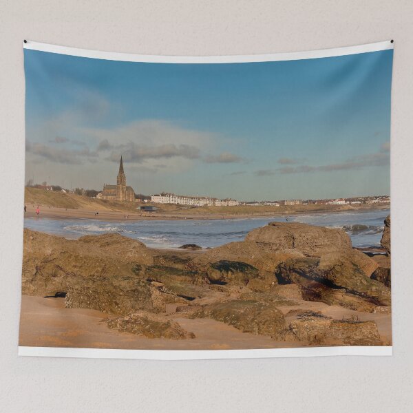 Item preview, Sunny February morning on Tynemouth Longsands. designed and sold by Violaman.