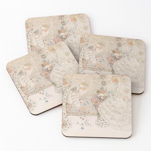 Item preview, Vintage Illustration by Annie French "Homage to the Bride" designed and sold by Deannaboh.