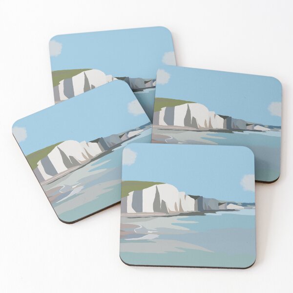 Item preview, White cliffs of Dover England  designed and sold by YMarshallArts.