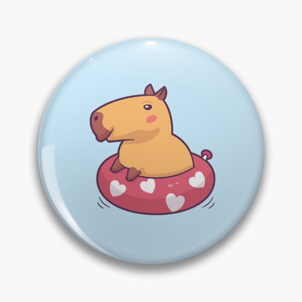 Item preview, Capybara Floatie designed and sold by zoljo.
