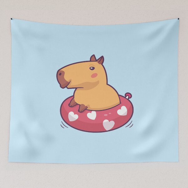 Item preview, Capybara Floatie designed and sold by zoljo.