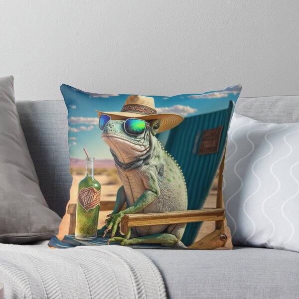 Item preview, Chameleon drinking  designed and sold by Justsweetdesign.