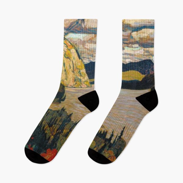 Item preview, The Solemn Land by James Edward Hervey MacDonald designed and sold by TheRedVineyard.