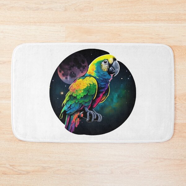 Item preview, Parrot with a space background designed and sold by calcoc.