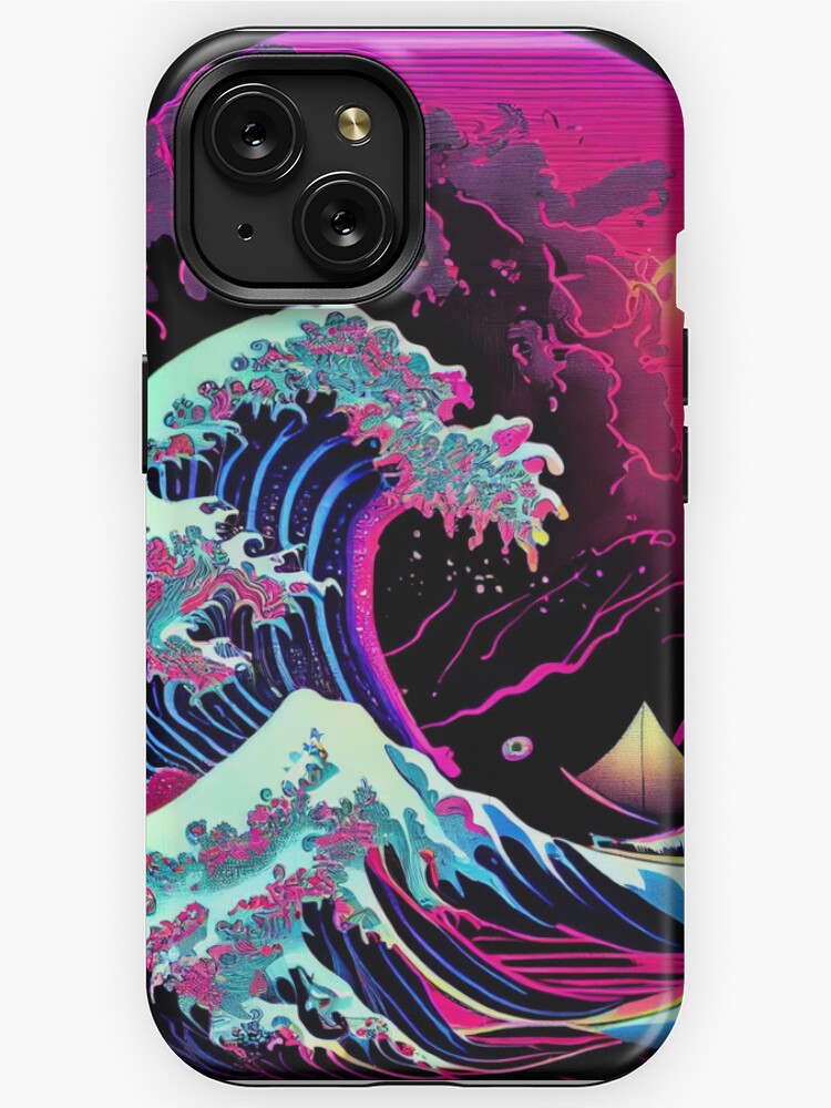 The Great Wave off Kanagawa (Synthwave Dreams Retrowave