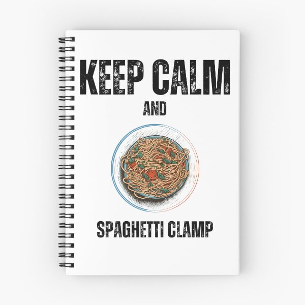Item preview, Keep Calm and Spaghetti Clamp Design designed and sold by Joshu77.