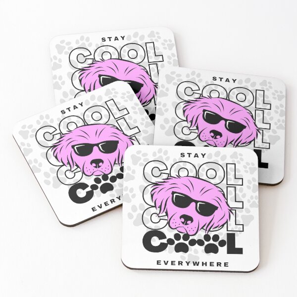 Item preview, dog with sunglasses designed and sold by FiveStarsCorner.