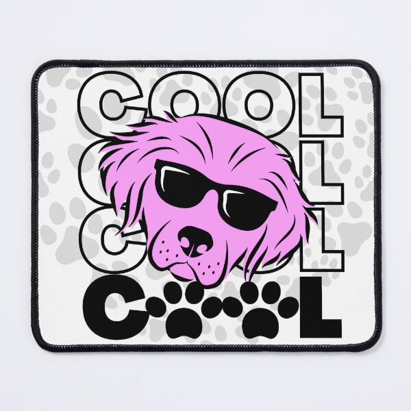 Item preview, dog with sunglasses designed and sold by FiveStarsCorner.