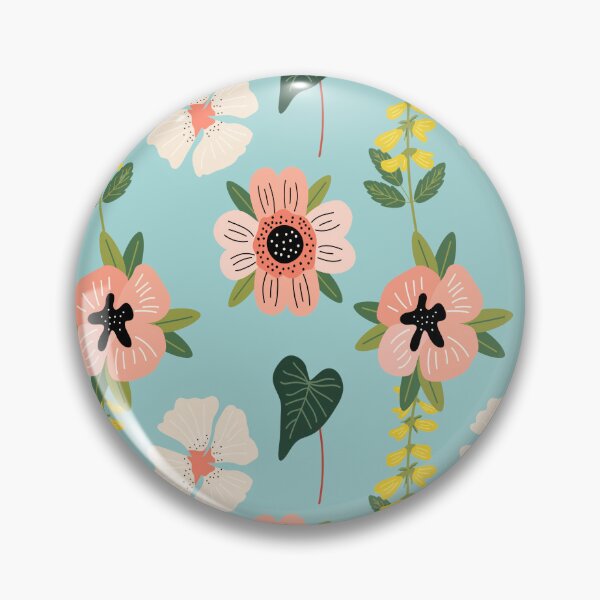 Item preview, Vintage Floral Wallpaper designed and sold by Timeknights.