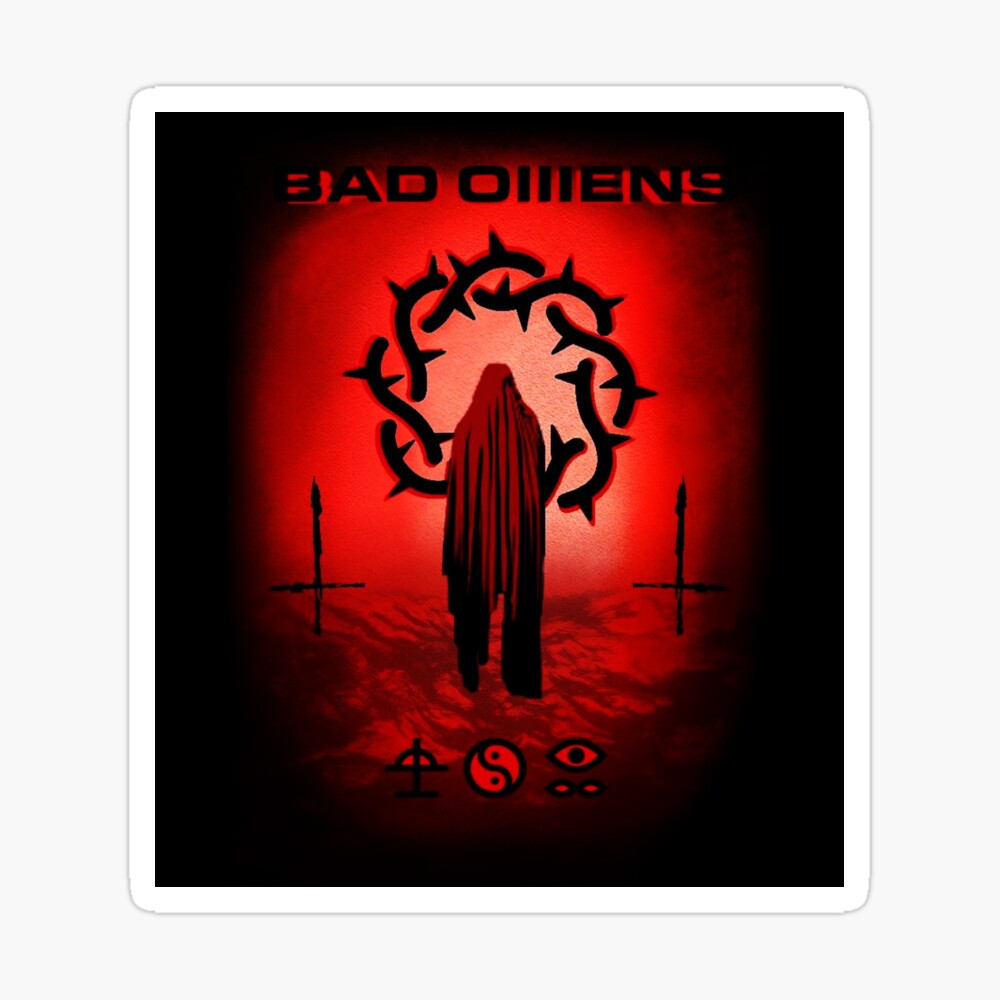 Best Of Seller Of Design Art Bad Omens Kids T-Shirt for Sale by arastro