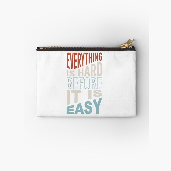 Item preview, Fitness Motivation Everything is Hard before It Is Easy designed and sold by whyitsme.