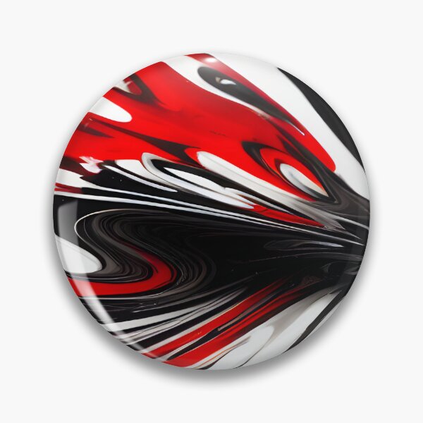 Item preview, Liquid Flow Red Black and White designed and sold by srock442.