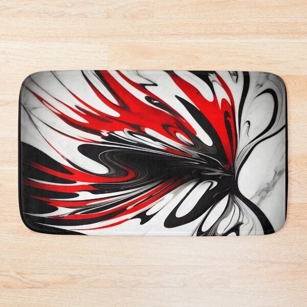 Item preview, Liquid Flow Red Black and White designed and sold by srock442.
