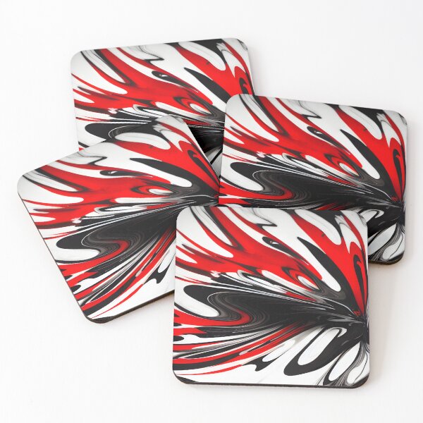 Item preview, Liquid Flow Red Black and White designed and sold by srock442.