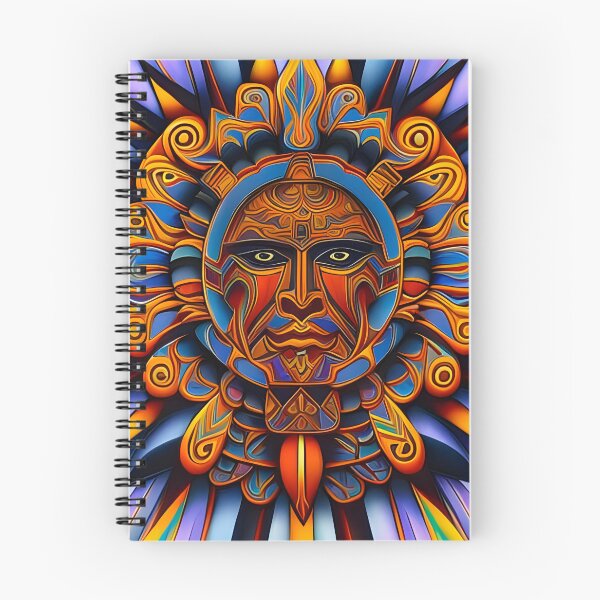 Item preview, New World Gods (31) - Mesoamerican Inspired Psychedelic Art designed and sold by TheThirdEye.