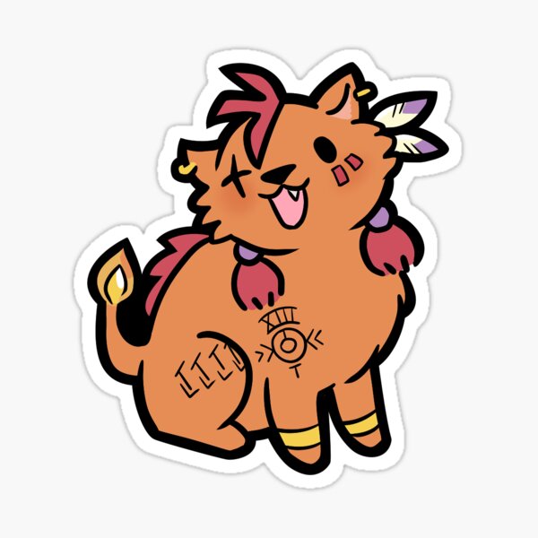 Item preview, FF7 - Red XIII designed and sold by The Phoenix Cave.