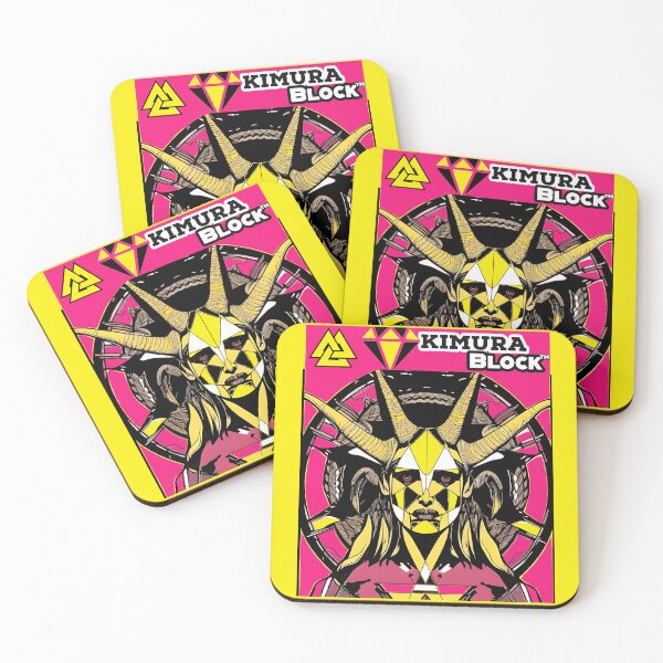 Item preview, Baphomet Nat Pink Kimura BLOCK print. designed and sold by EamonMorrison.