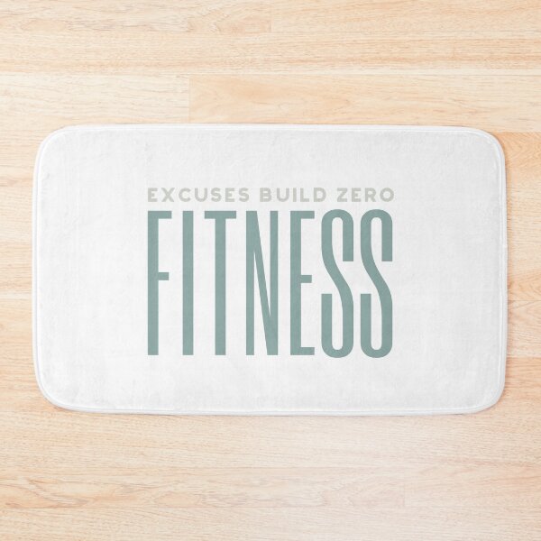 Item preview, Fitness Motivation Excuses Build Zero fitness designed and sold by whyitsme.