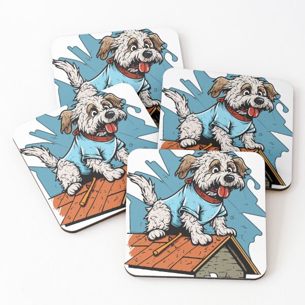 Item preview, Eave The Roofer Woofer - Roofing Dog designed and sold by Jay Mayor Designs.