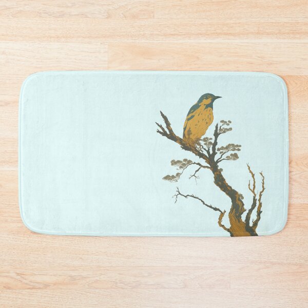Item preview, Curious Bird perched on a branch designed and sold by magufalo.