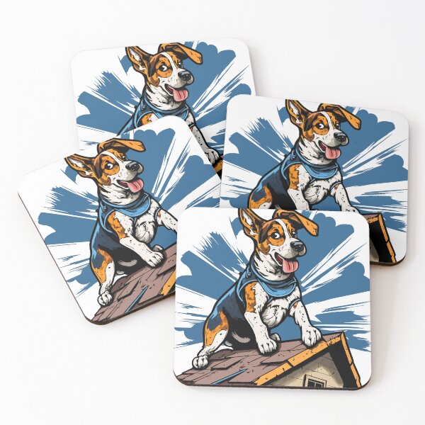 Item preview, Beamer The Roofer Woofer - Roofing Dog designed and sold by Jay Mayor Designs.