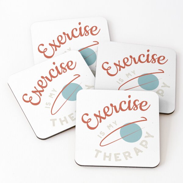 Item preview, Fitness Exercise is My Therapy designed and sold by whyitsme.