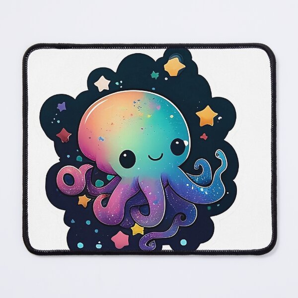 Item preview, Cosmic kawaii octopus designed and sold by calcoc.