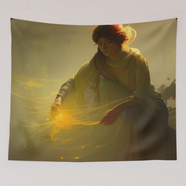 Item preview, Clotho Weaving Thread of Life designed and sold by MssTick.