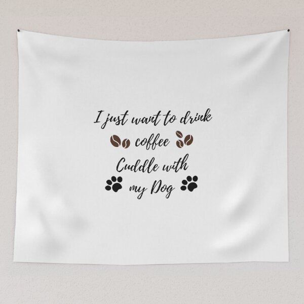 Item preview, Café y caninos: una combinación perfecta para los amantes de los perros designed and sold by HappyGoodTees.