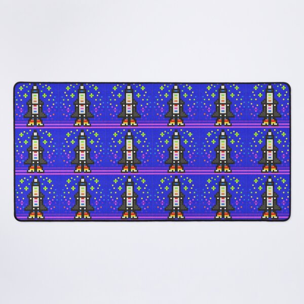 Item preview, Rocket Ship Pixel Painting designed and sold by CozyPixelFluff.