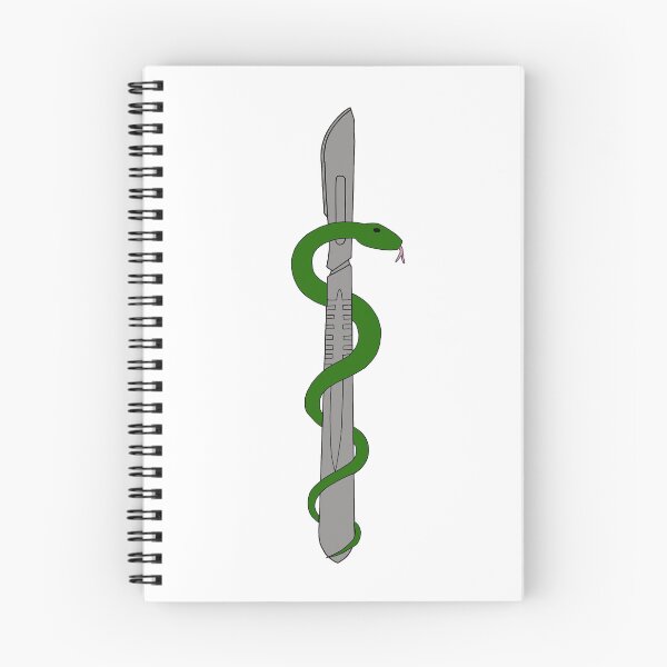 Item preview, Rod of Asclepius Scalpel  designed and sold by Larissa Savignano.