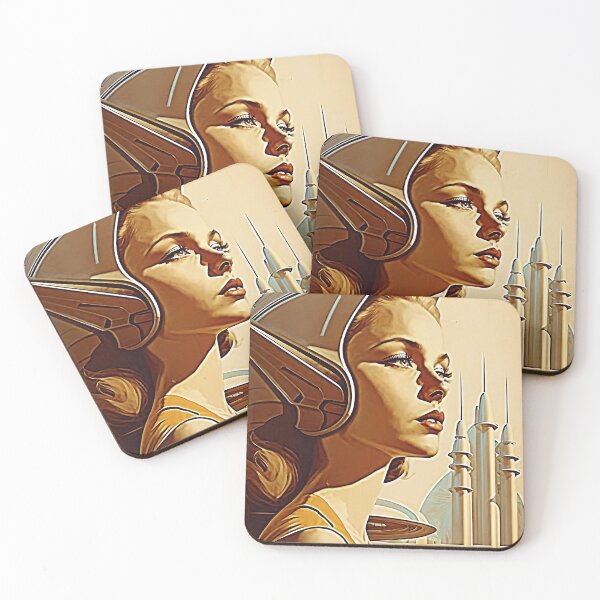 Item preview, Woman futur retro designed and sold by Yasart3.