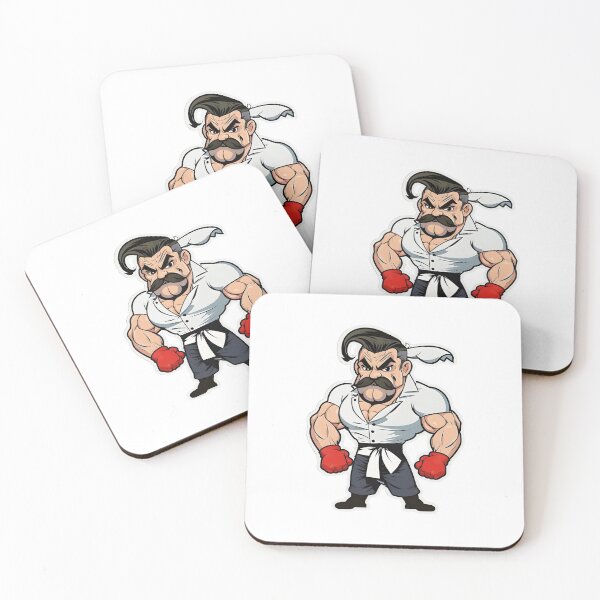 Item preview, Minimal Fighter Sticker designed and sold by HjunezLogos.
