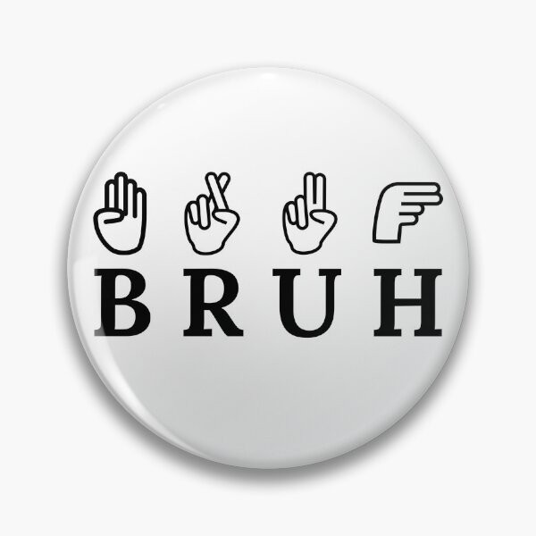 Item preview, Funny Bruh Sign Language designed and sold by Harmonick-Tees.