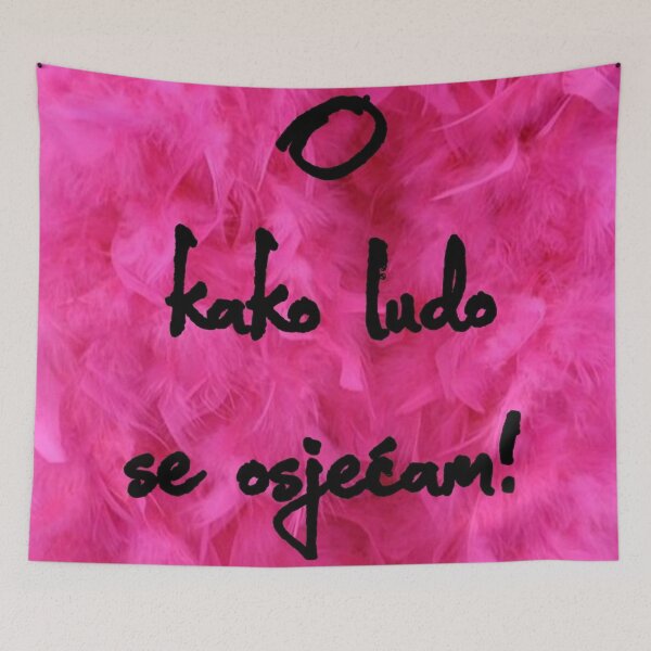 Item preview, Lyrics - O kako ludo se osjećam designed and sold by Marija Barisic.