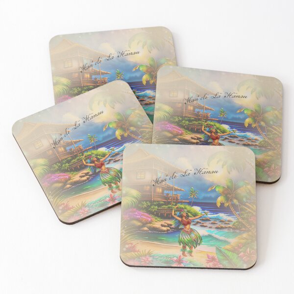 Item preview, Hawaiian Hula Birthday Card designed and sold by sunnthreads.