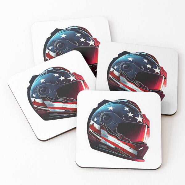 Artikelvorschau, Cool Helmet With The American Flag entworfen und verkauft von MrBadDream.