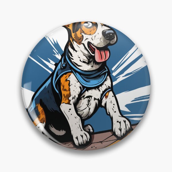 Artikelvorschau, Beamer Der Dachdecker Woofer - Roofing Dog entworfen und verkauft von Jay Mayor Designs.