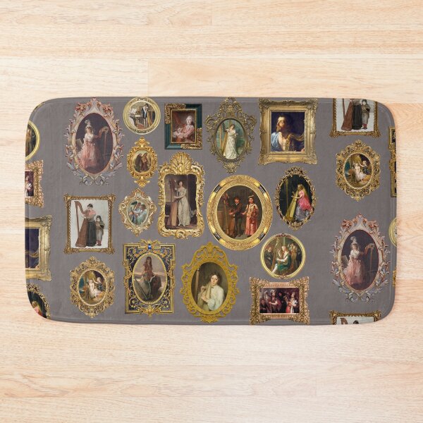 Item preview, Harp iconography with baroque golden frames. designed and sold by Zal-Production.