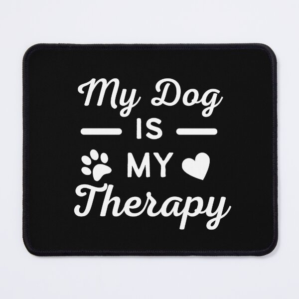Item preview, Diseño "Mi perro es mi terapia" para amantes de los perros designed and sold by HappyGoodTees.