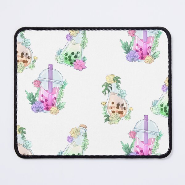 Item preview, Succulent Bubble Tea Bottles Set designed and sold by averiillustrate.
