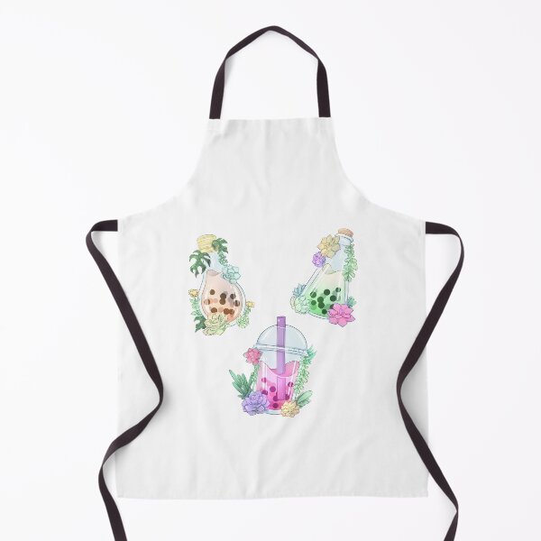 Item preview, Succulent Bubble Tea Bottles Set designed and sold by averiillustrate.