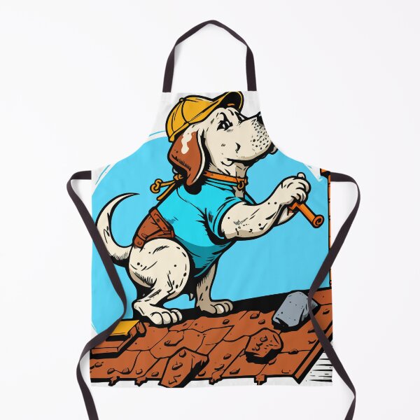 Item preview, Mason The Roofer Woofer - Roofing Dog designed and sold by Jay Mayor Designs.