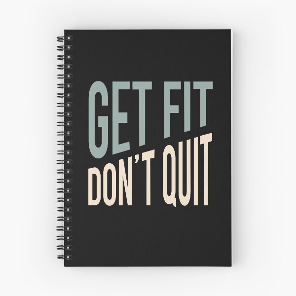 Item preview, Fitness Quote Get Fit Don't Quit designed and sold by whyitsme.