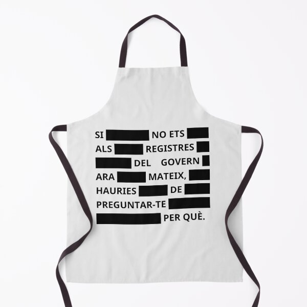 Item preview, SI NO ETS ALS REGISTRES DEL GOVERN ARA MATEIX, HAURIES DE PREGUNTAR-TE PER QUÈ designed and sold by Arxiu Today.