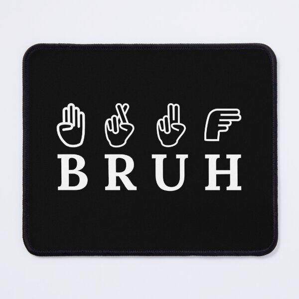 Item preview, Funny Bruh Sign Language designed and sold by Harmonick-Tees.