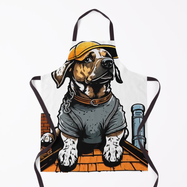Item preview, Dozer The Roofer Woofer - Roofing Dog designed and sold by Jay Mayor Designs.