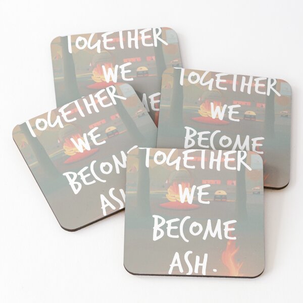 Item preview, together we become ash. designed and sold by Bethan Rose Studio.